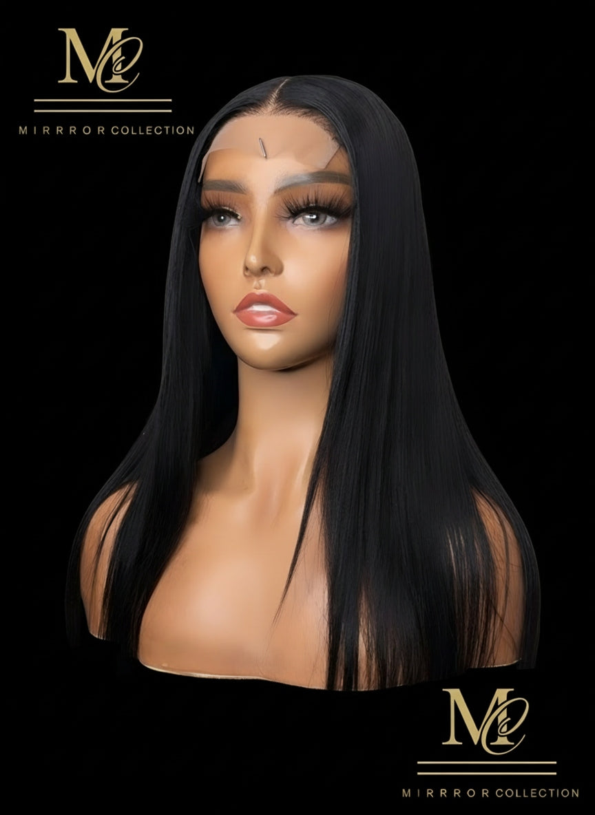 5x5 Virgin Closure Wig